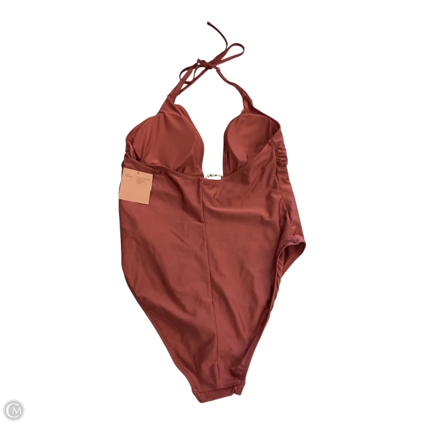 Swimsuit By Shade & Shore In Mauve, Size: Xl