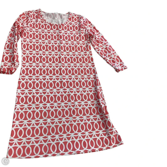 Dress Casual Short By Lulu B In Geometric Pattern, Size: Xs