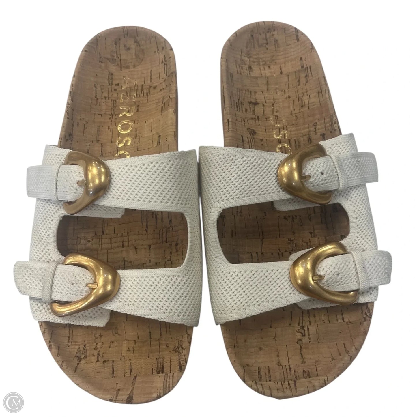 Sandals Flats By Aerosoles In Cream, Size: 7