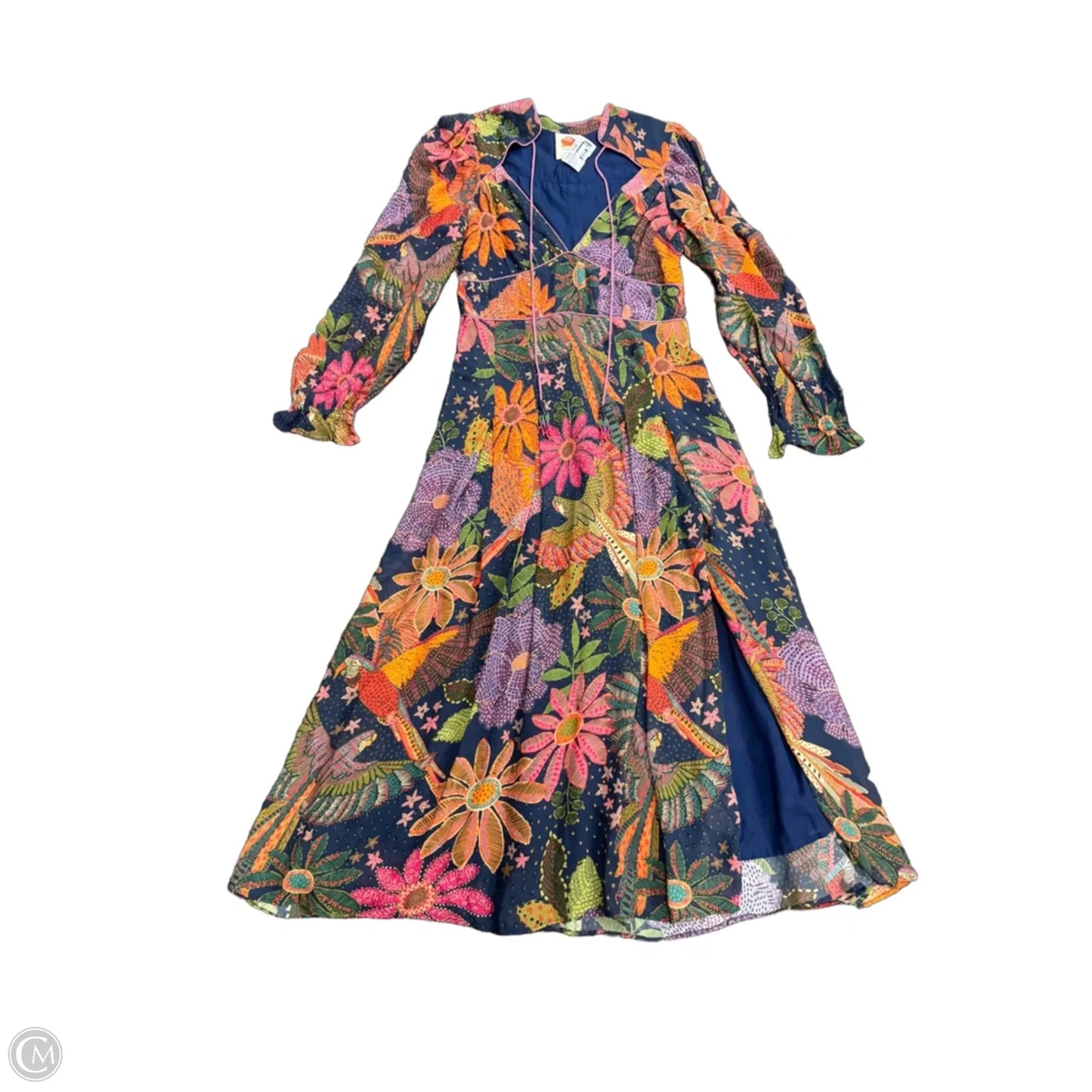 Dress Casual Maxi By Anthropologie In Floral Print, Size: S