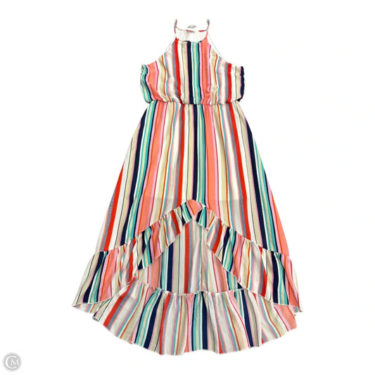 Dress Casual Midi By Bailey Blue In Striped Pattern, Size: Xl