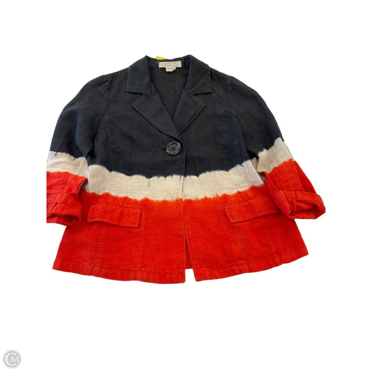Blazer By Michael By Michael Kors In Striped Pattern, Size: 2