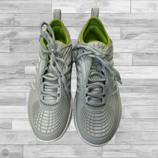 Shoes Athletic By K Swiss In Green & Grey, Size: 6.5