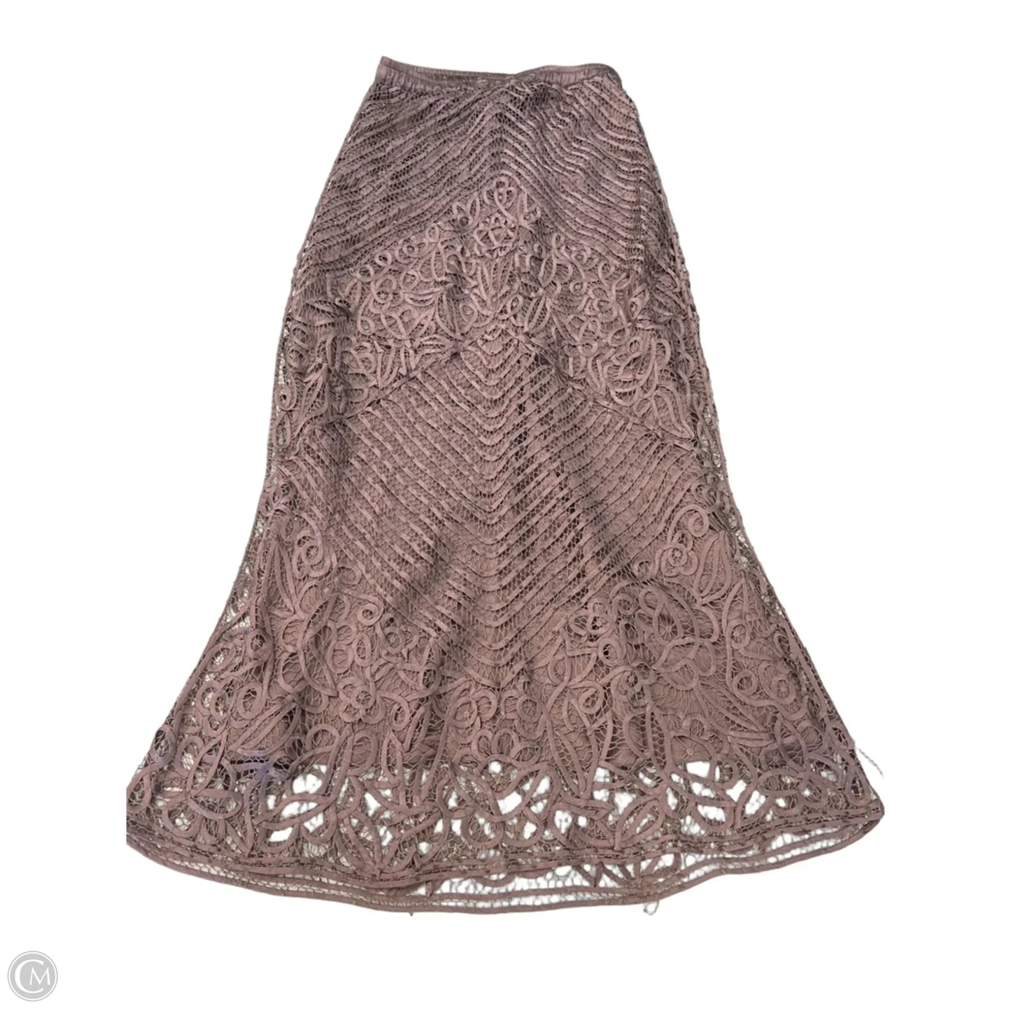 Skirt Maxi By Clothes Mentor In Brown, Size: Xl