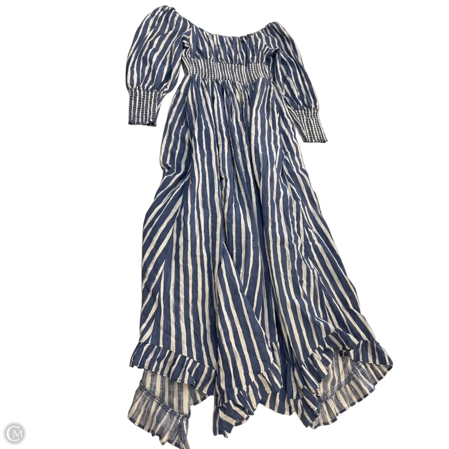Dress Casual Maxi By Anthropologie In Striped Pattern, Size: Xxs