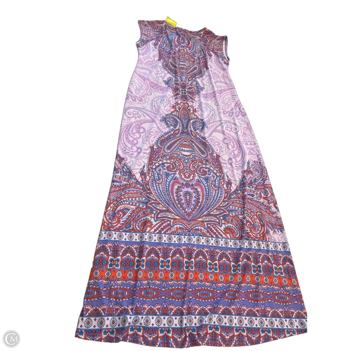 Dress Casual Maxi By One World In Purple, Size: Xl