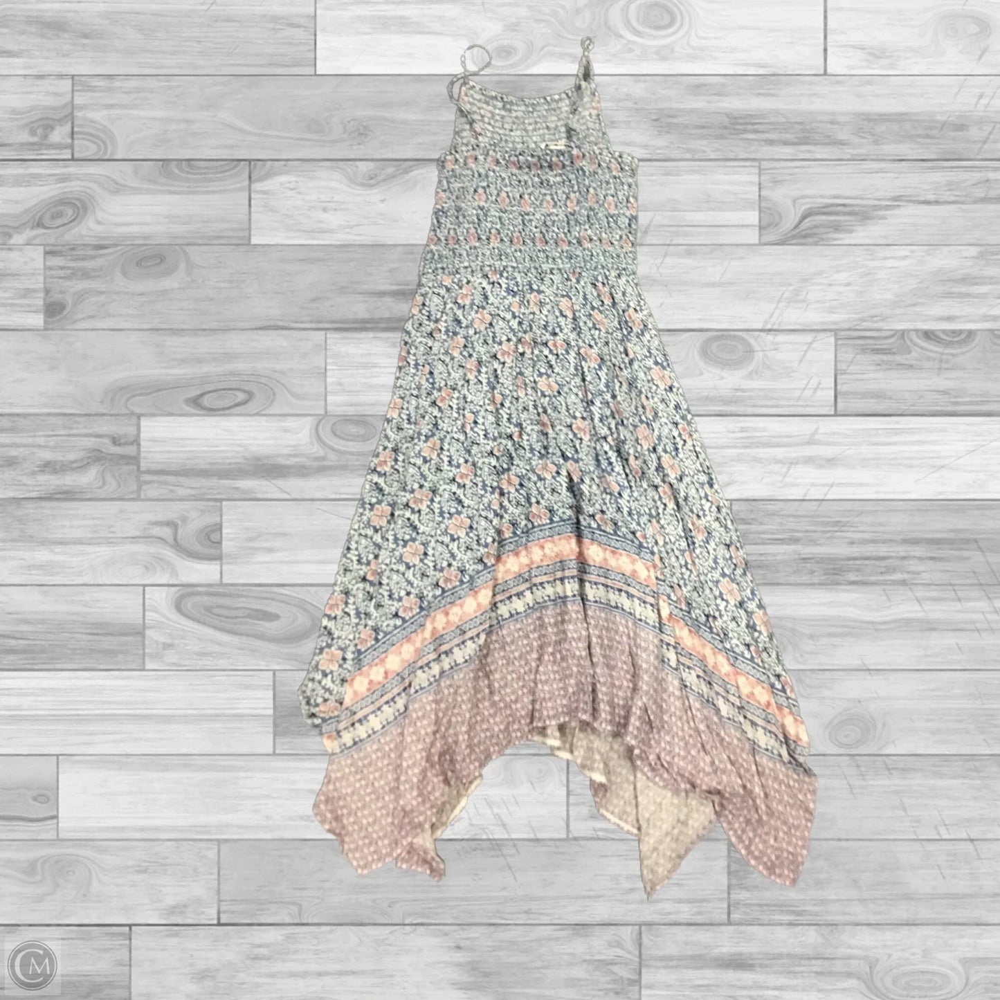 Dress Casual Short By Japna In Blue & Pink, Size: Xs