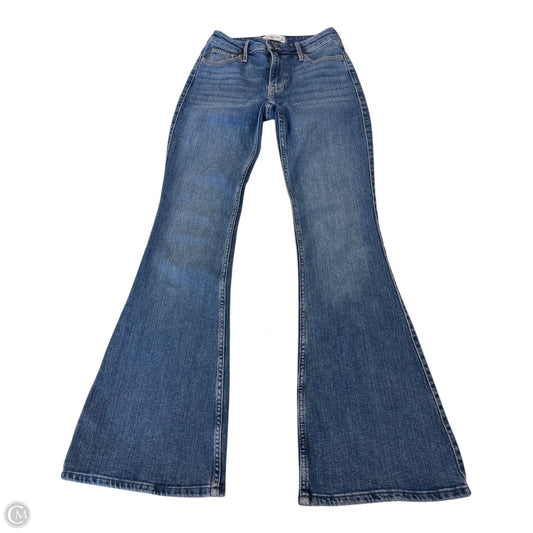 Jeans Flared By Abercrombie And Fitch In Blue, Size: 0