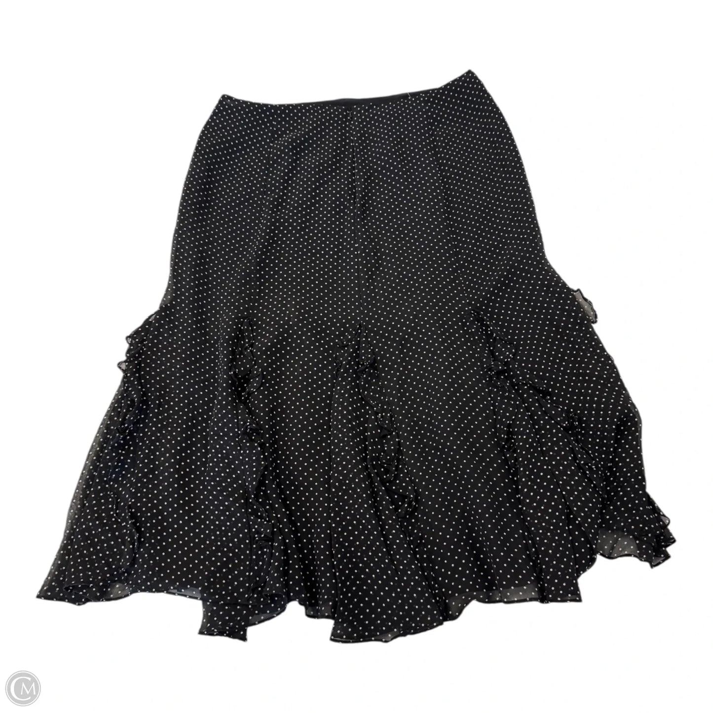 Skirt Midi By Ralph Lauren In Polkadot Pattern, Size: 10p