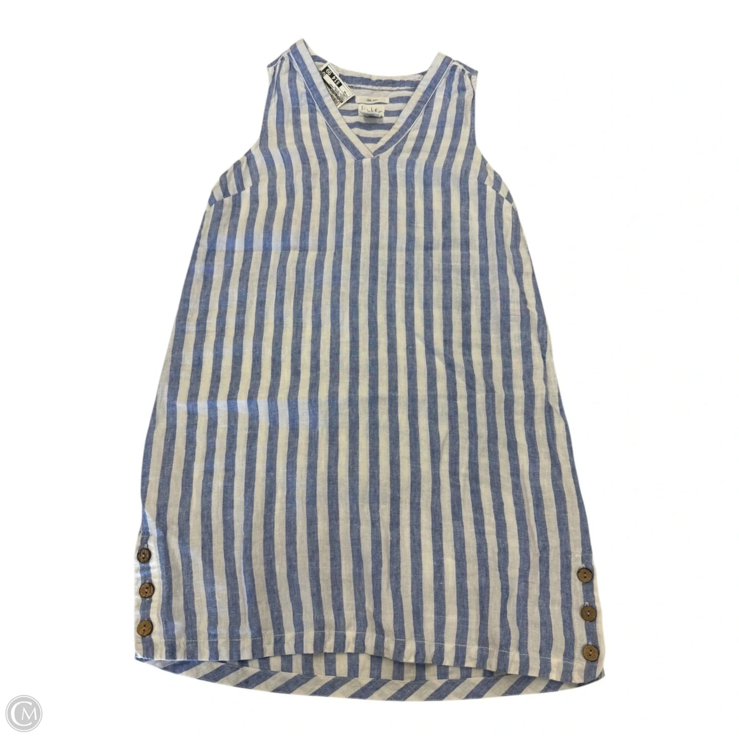 Dress Casual Short By Nicole Miller In Striped Pattern, Size: Xs