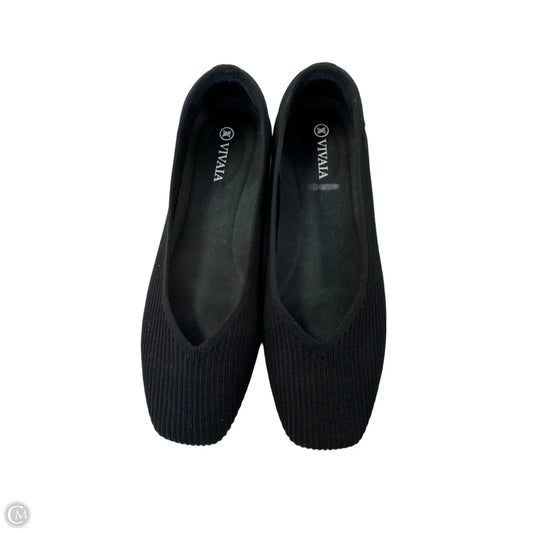 Shoes Flats By Vivaia In Black, Size: 7.5