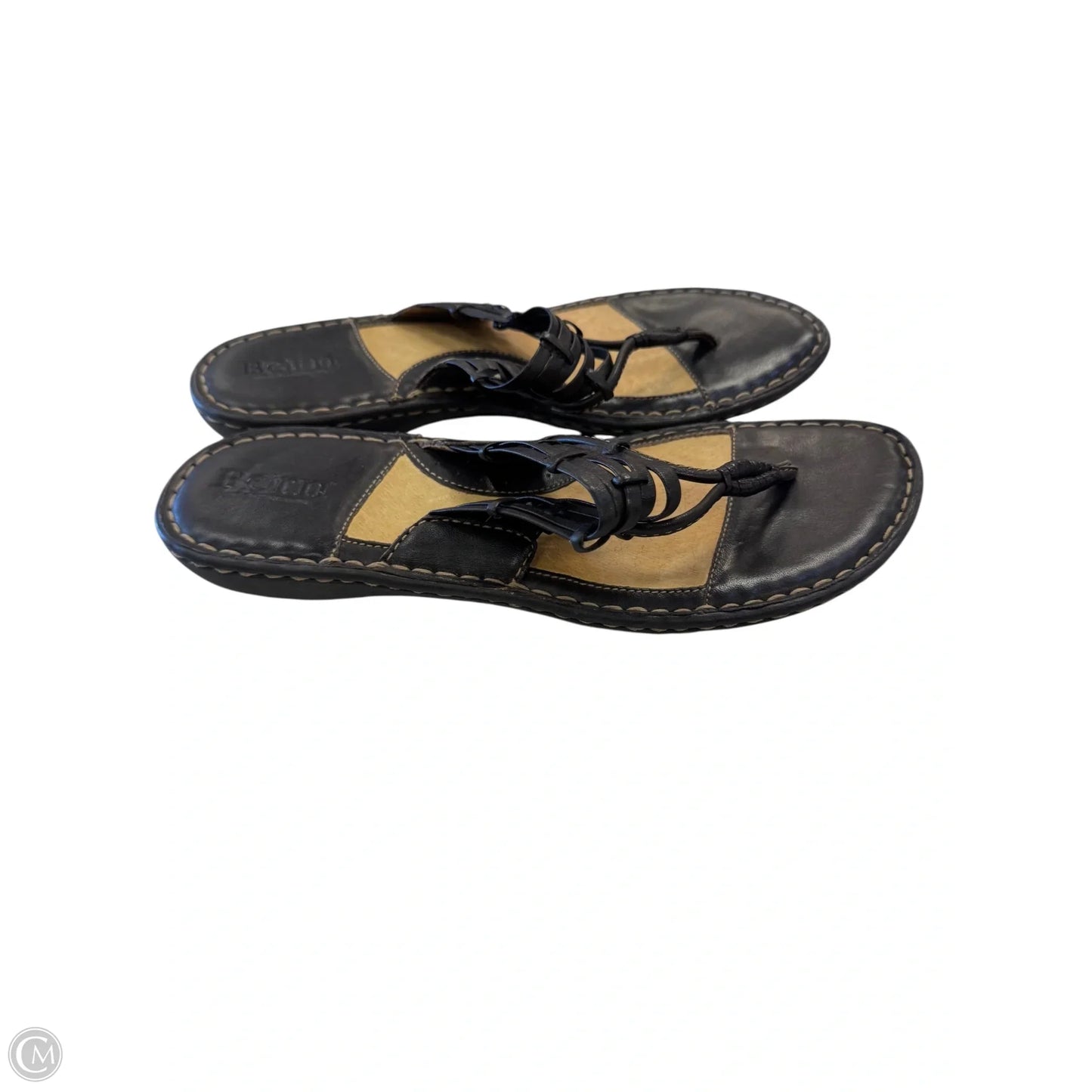 Sandals Flip Flops By Born In Brown, Size: 9