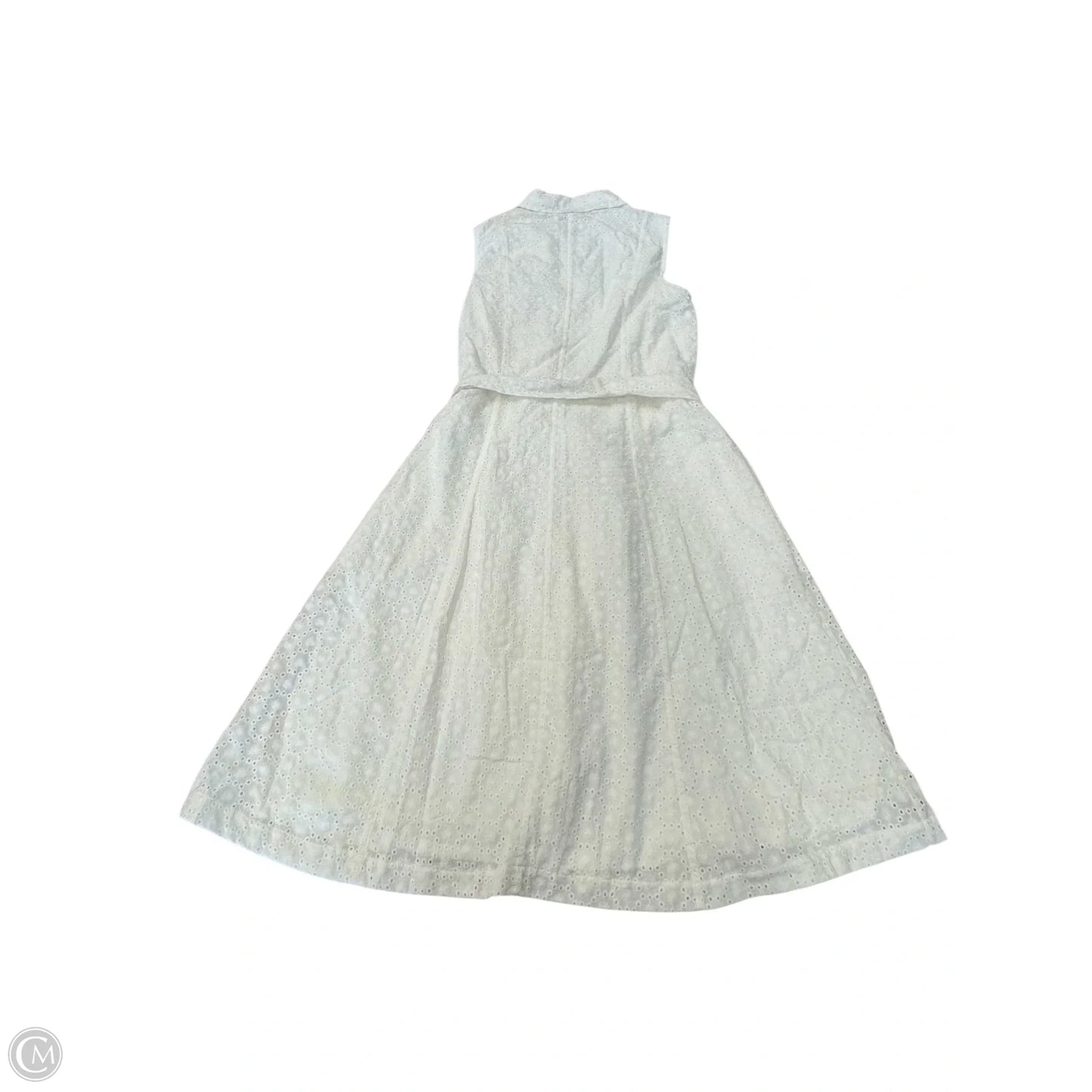 Dress Casual Midi By Anne Klein In White, Size: 6