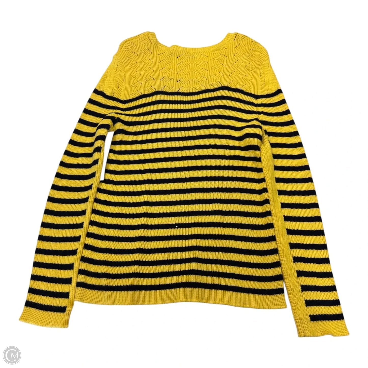 Sweater By Talbots In Striped, Size: Petite   Xl