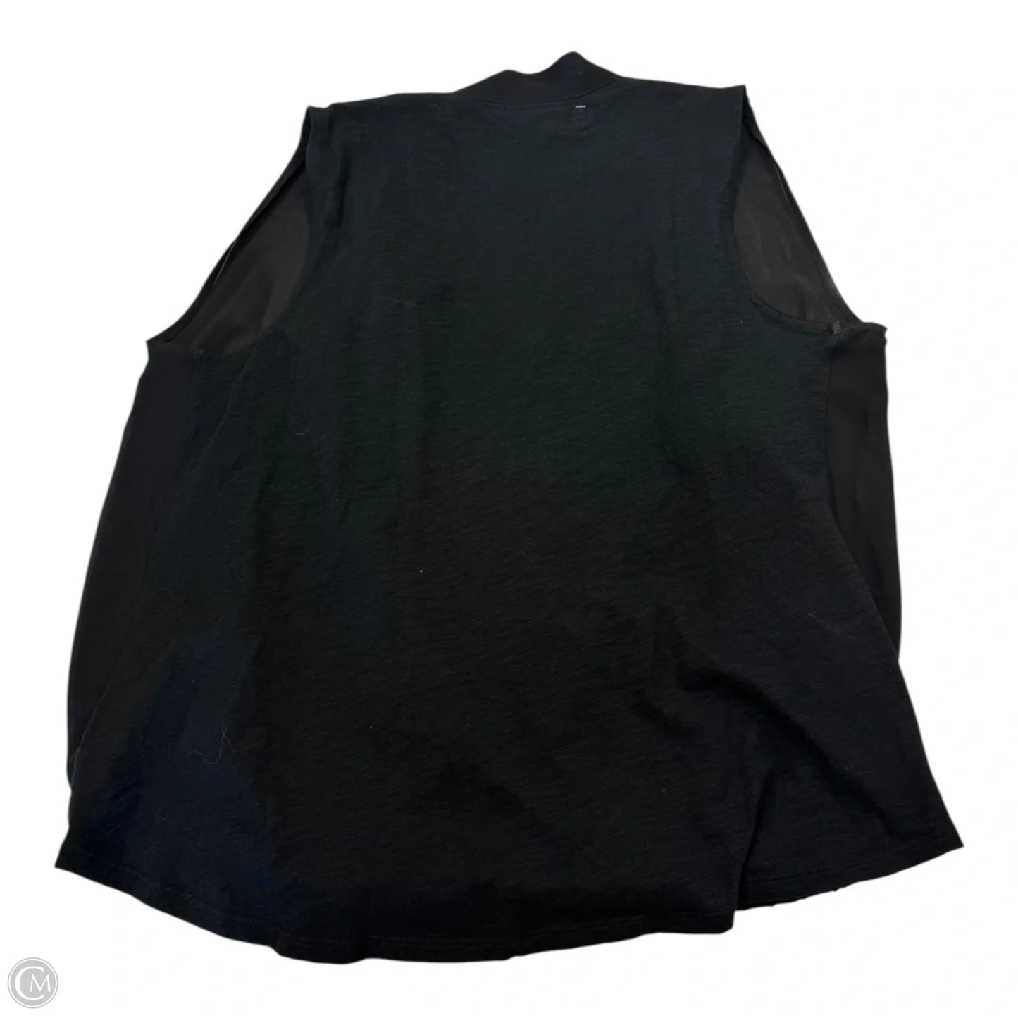 Top Sleeveless By Deletta In Black, Size: M