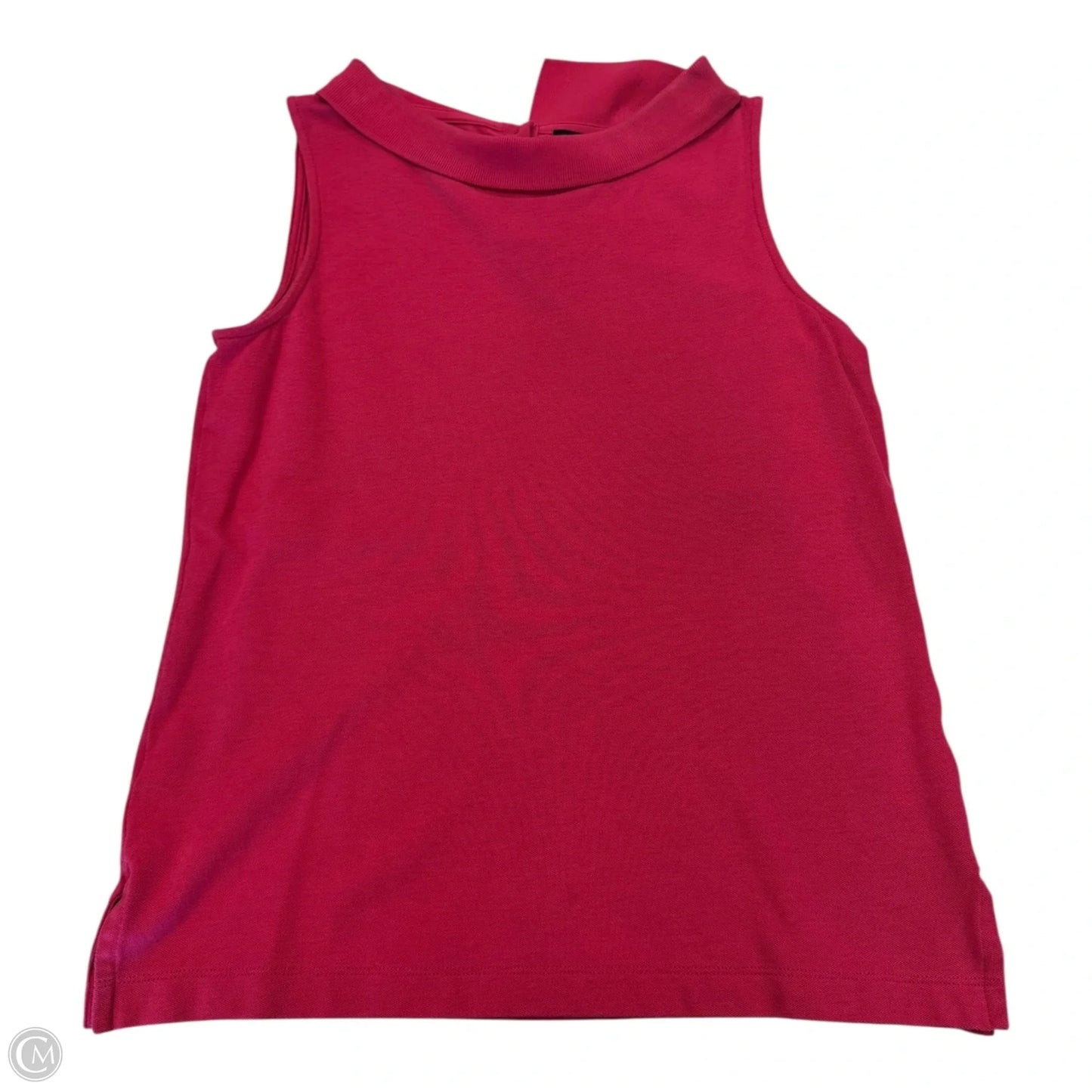 Top Sleeveless By Talbots In Red, Size: Petite   Small