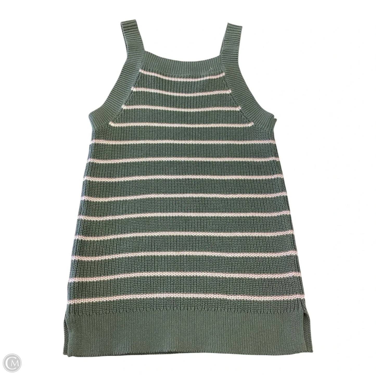 Top Sleeveless By Gap In Green, Size: S