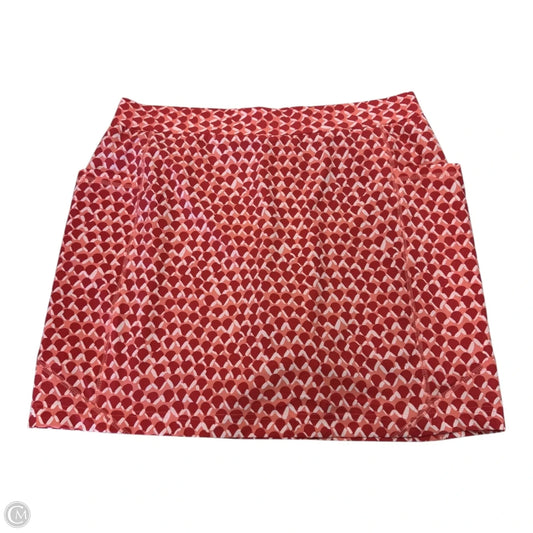 Skort By Chicos In Orange, Size: 2