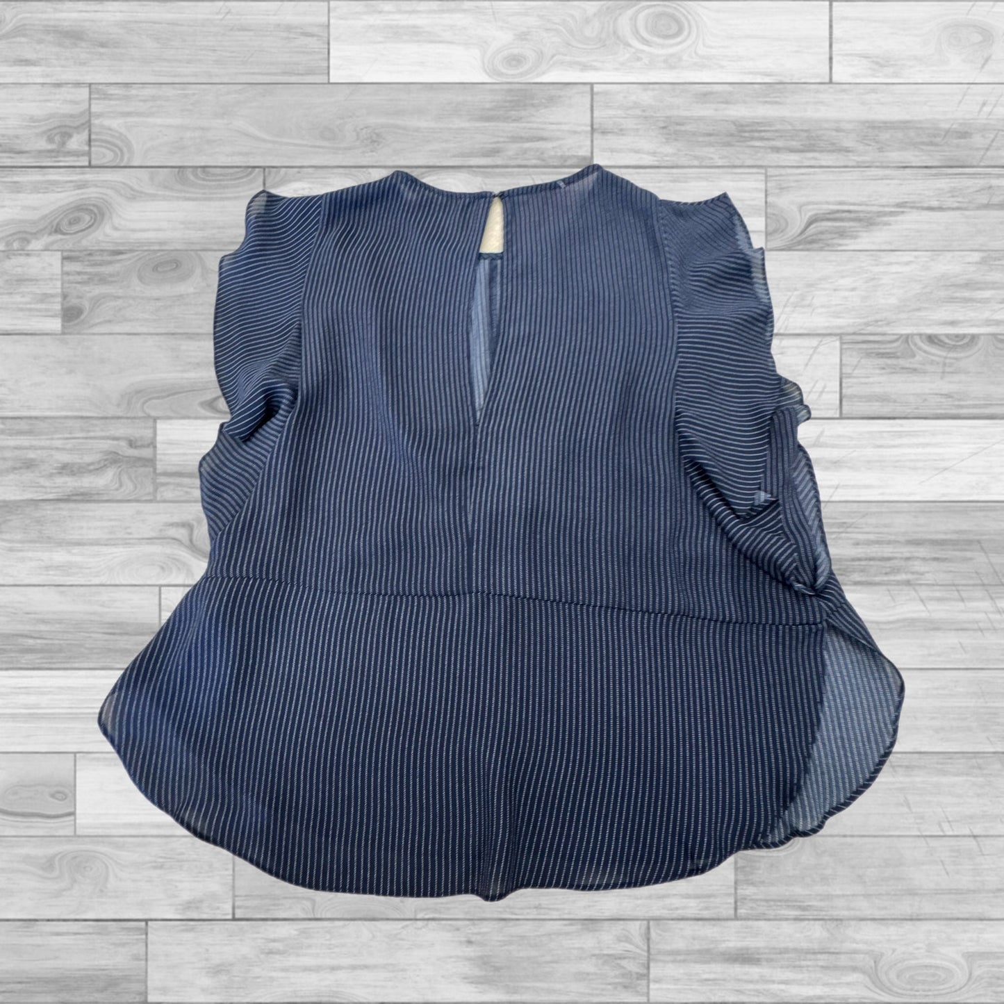 Navy Top Short Sleeve Rachel Roy, Size L