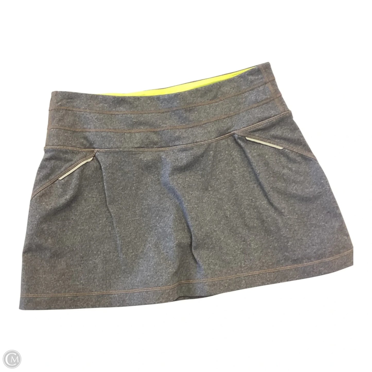 Athletic Skort By Athleta In Grey, Size: S