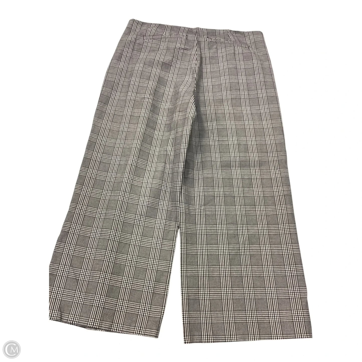 Pants Wide Leg By Old Navy In Plaid Pattern, Size: Xl