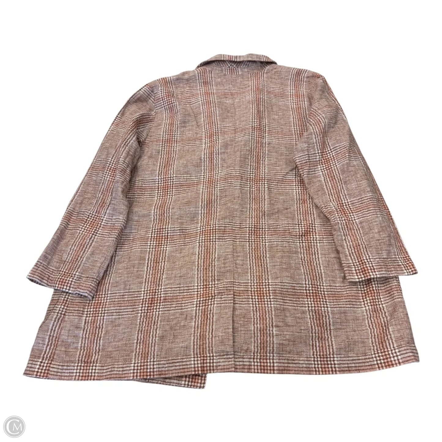 Jacket Other By J. Jill In Plaid Pattern, Size: Xlp