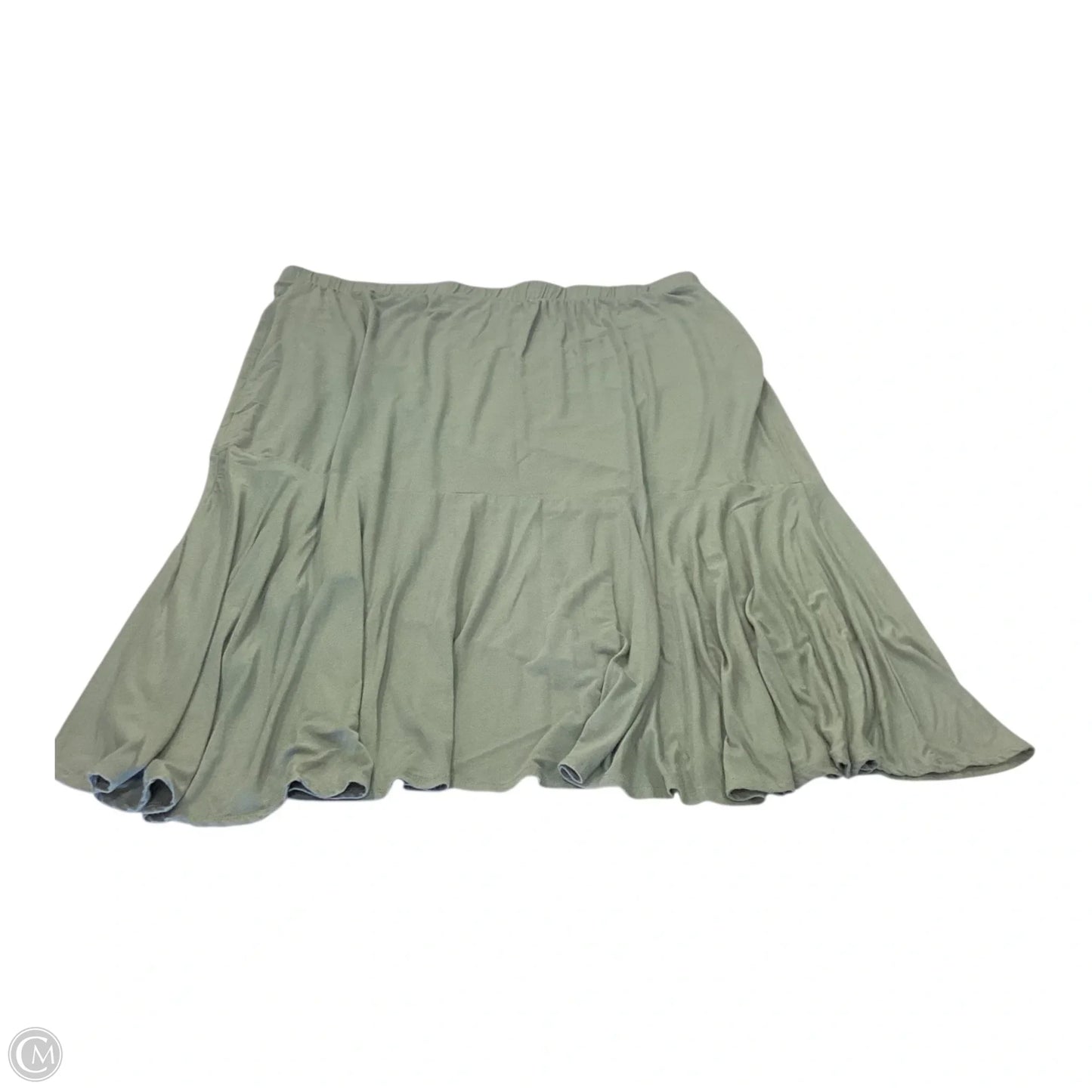 Skirt Maxi By Ava & Viv In Green, Size: 2x