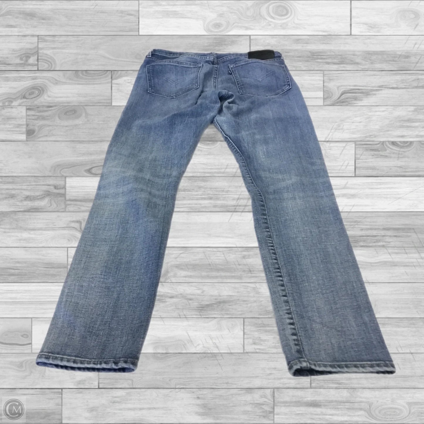 Jeans Skinny By Levis In Blue Denim, Size: 8
