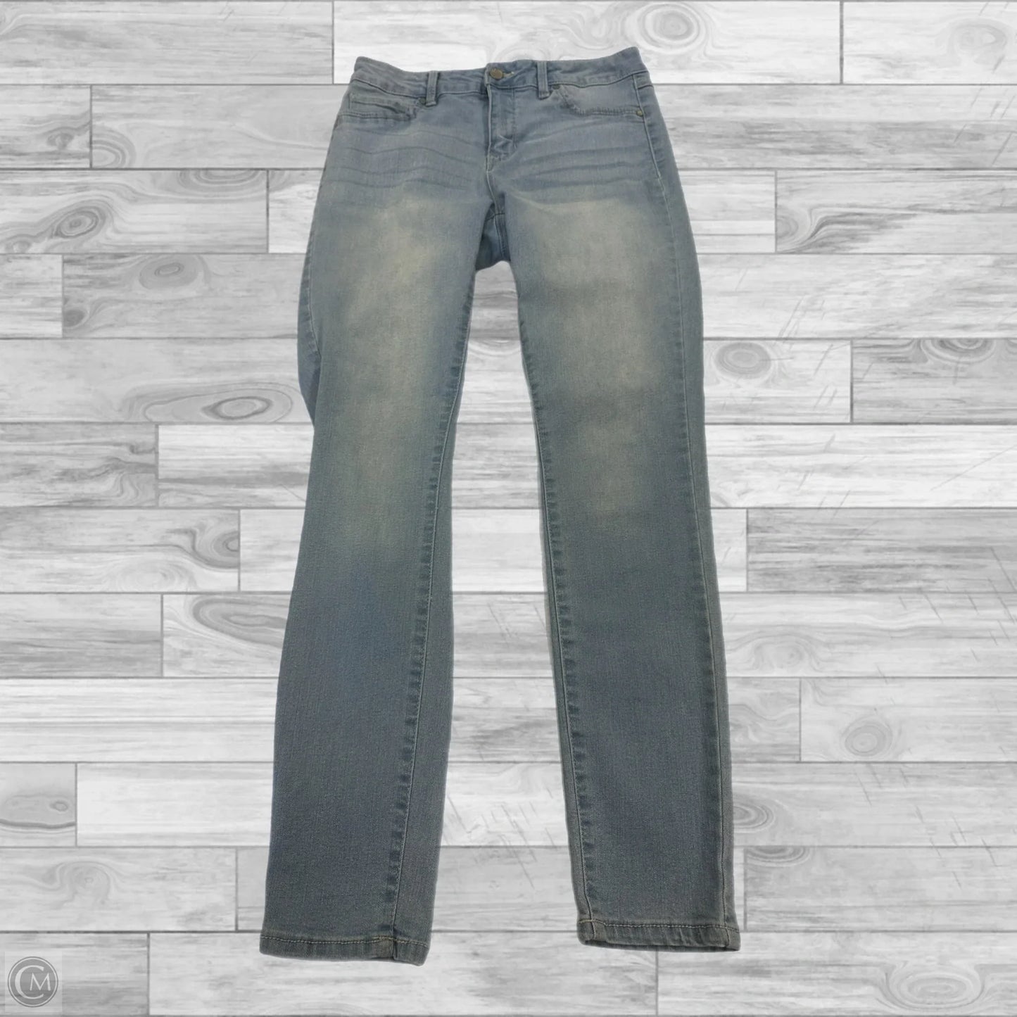 Jeans Skinny By D Jeans In Blue Denim, Size: 8