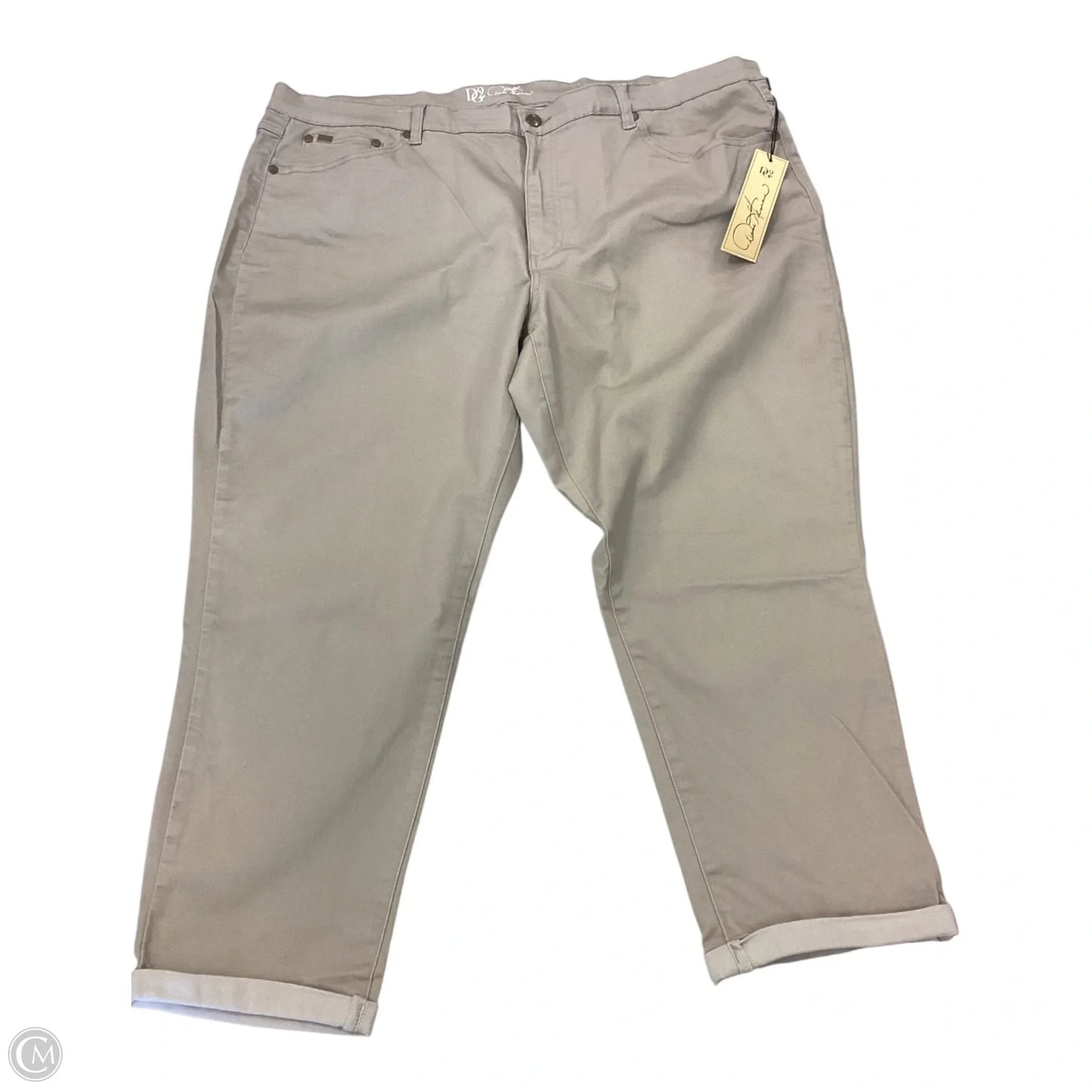 Pants Other By Diane Gilman In Tan, Size: 24