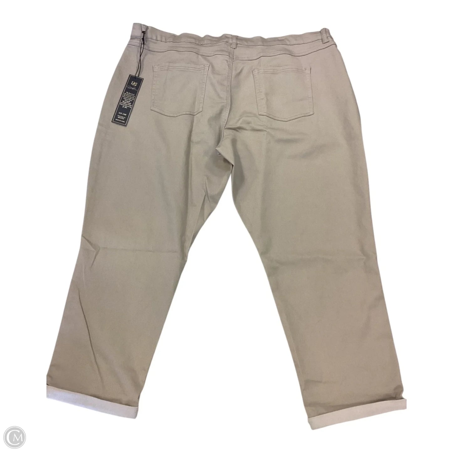 Pants Other By Diane Gilman In Tan, Size: 24