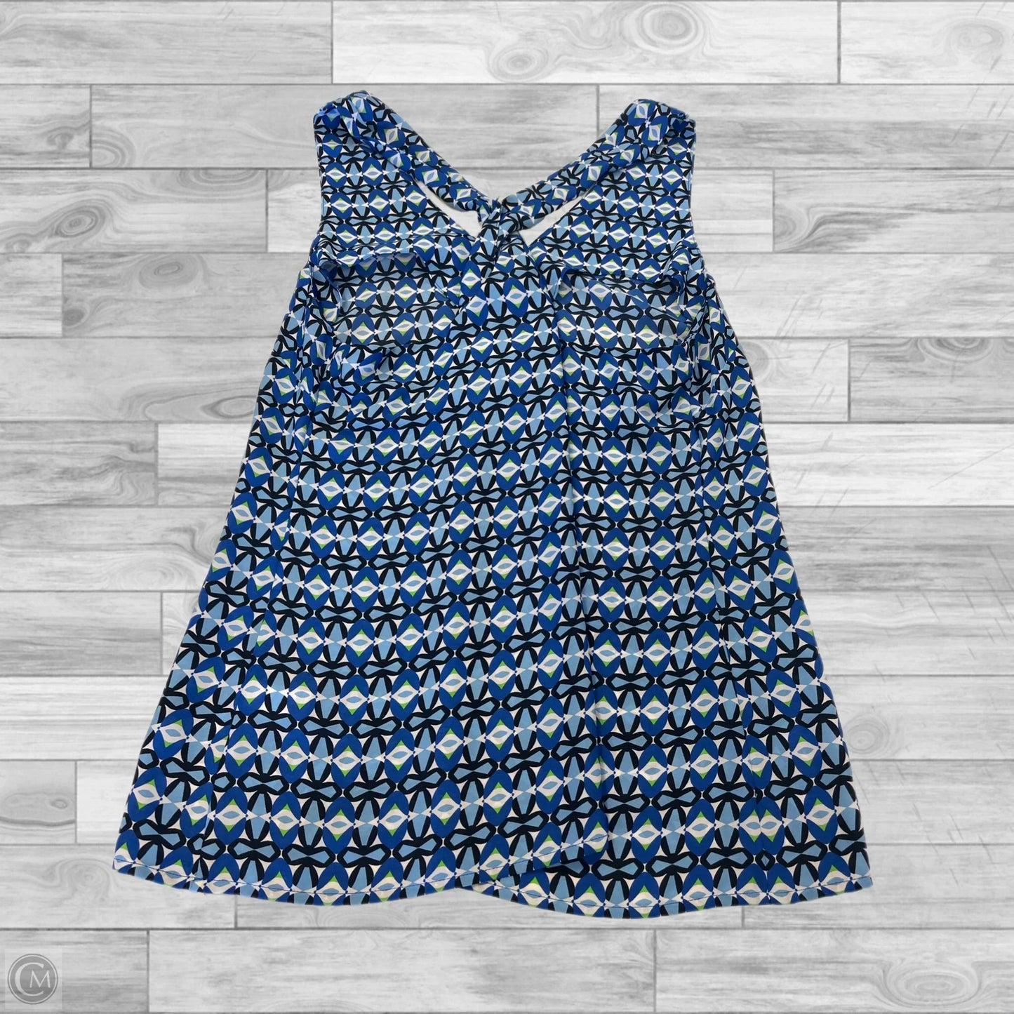Top Sleeveless By Banana Republic In Blue, Size: 12