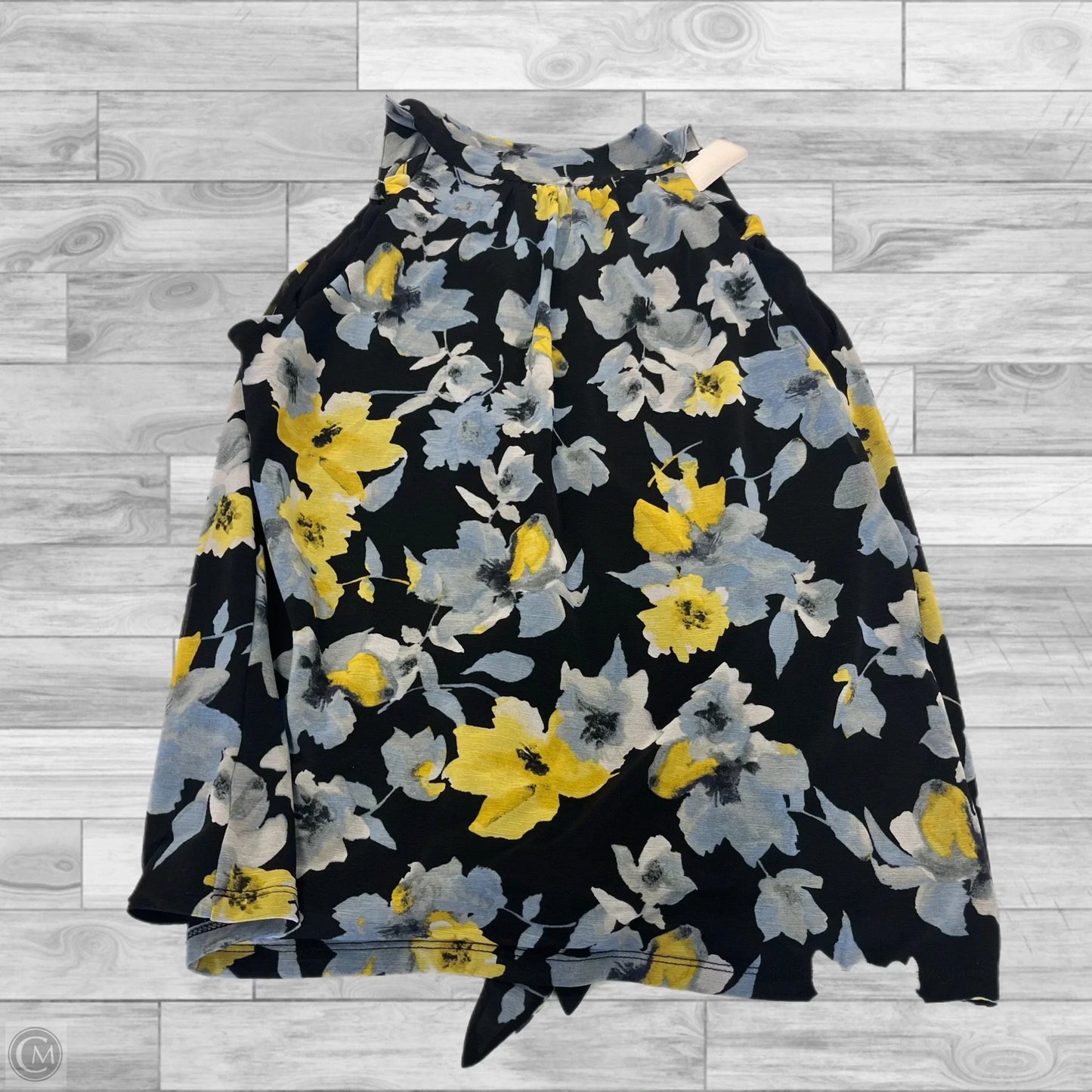 Top Sleeveless By Inc In Floral Print, Size: M