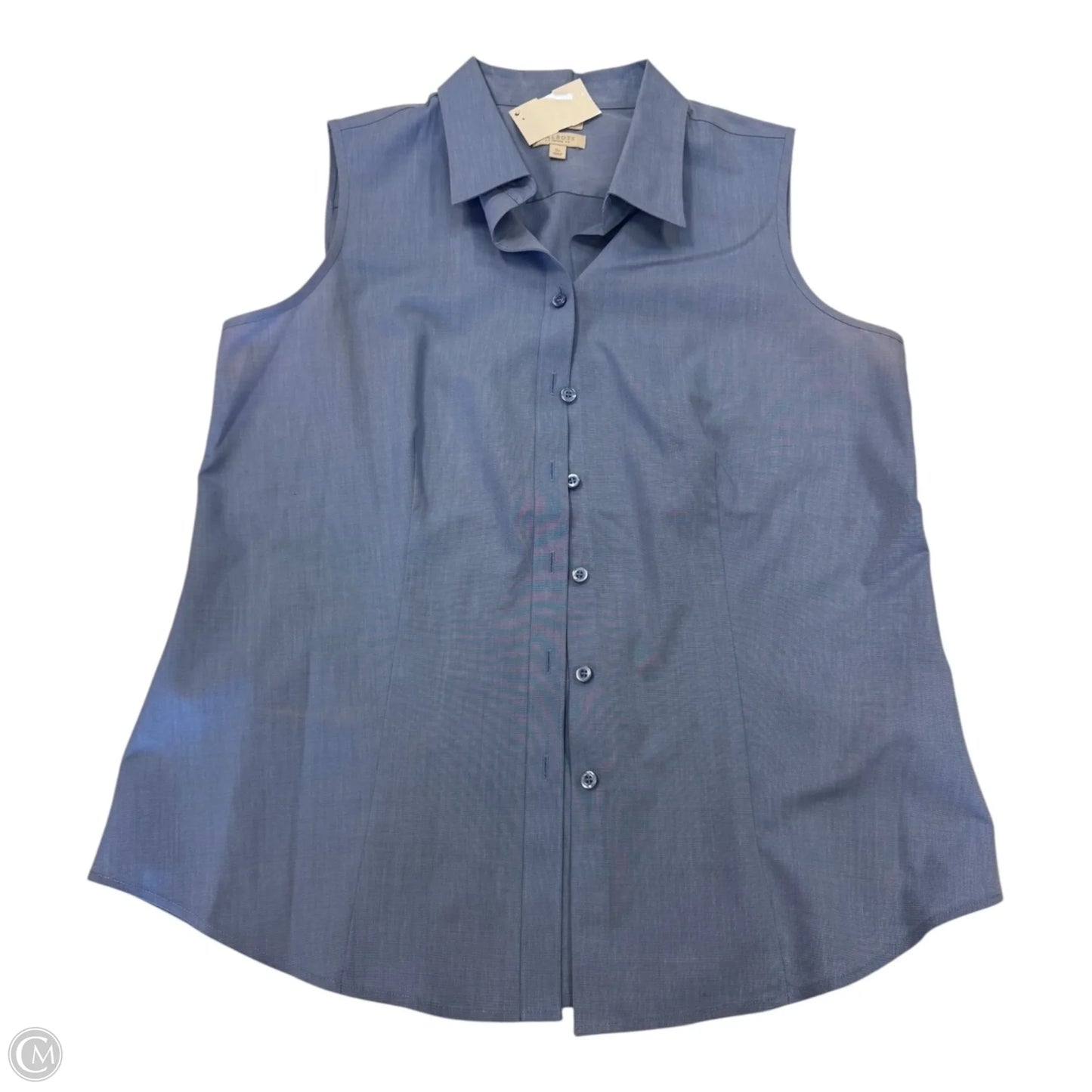 Top Sleeveless By Talbots In Blue, Size: Sp