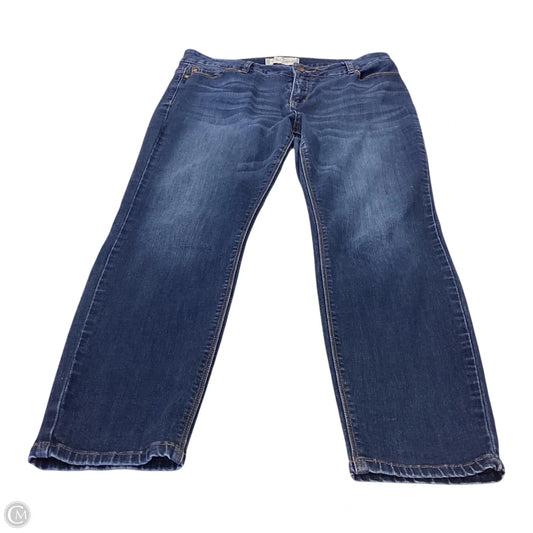 Jeans Skinny By Charming Charlie In Blue Denim, Size: 12p