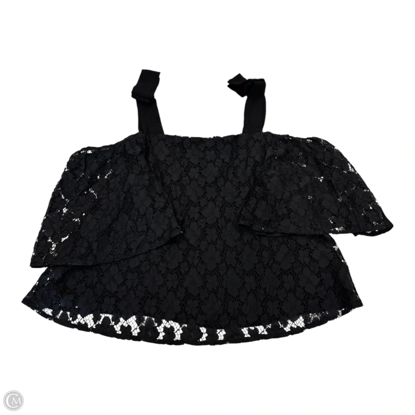 Top Short Sleeve By Sunday In Brooklyn In Black, Size: L
