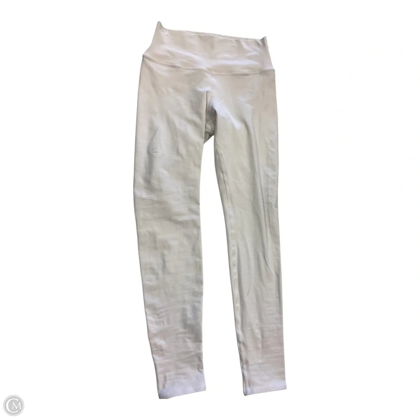 Athletic Leggings By Alo In White, Size: S