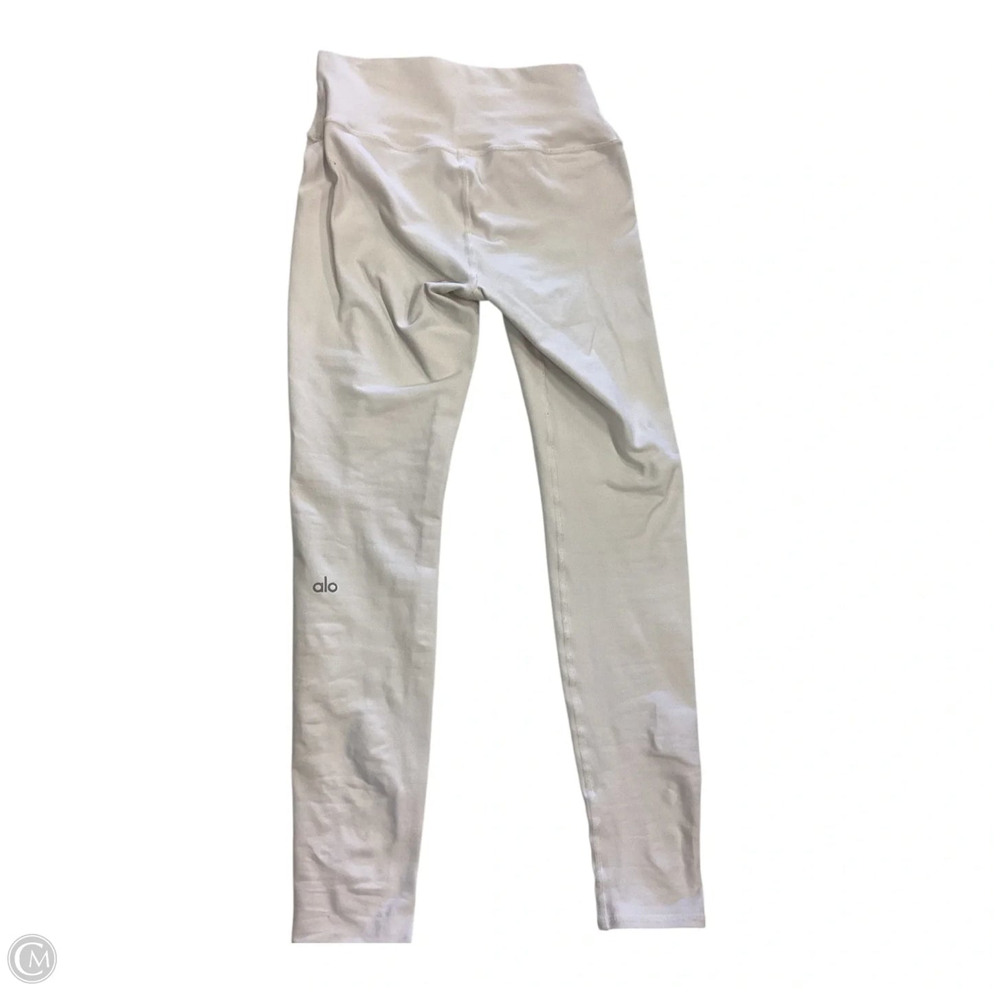 Athletic Leggings By Alo In White, Size: S