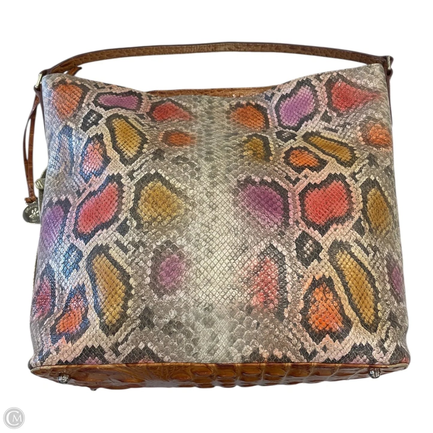 Handbag Designer By Brahmin, Size: Large