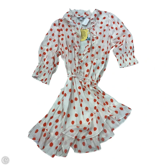 Dress Casual Short By Rixo In Polkadot Pattern, Size: Xl