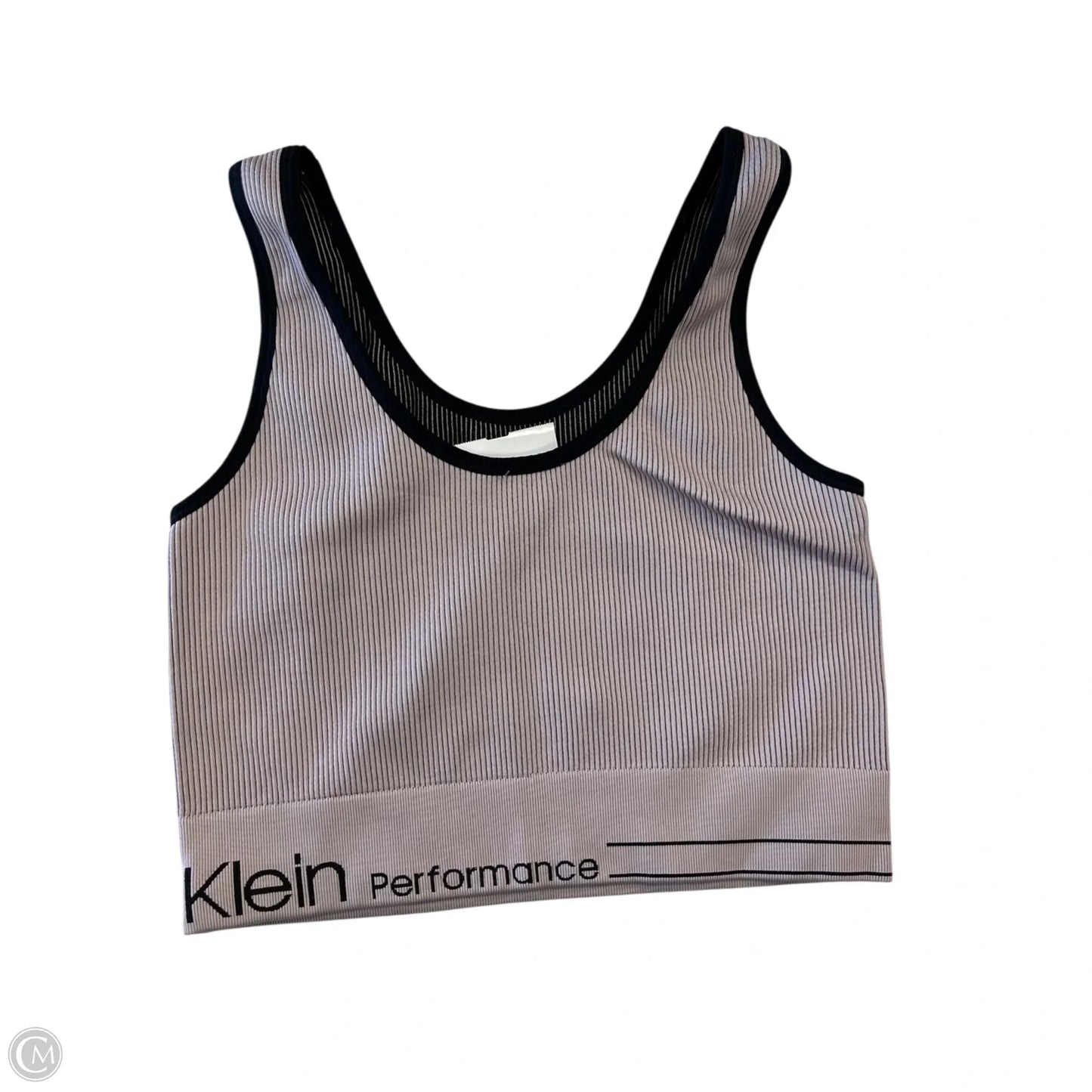 Athletic Bra By Calvin Klein In Mauve, Size: Xl