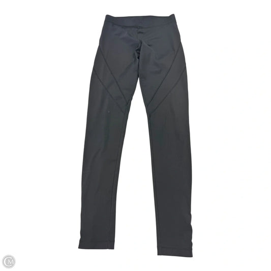 Athletic Leggings By Calvin Klein In Grey, Size: Xs