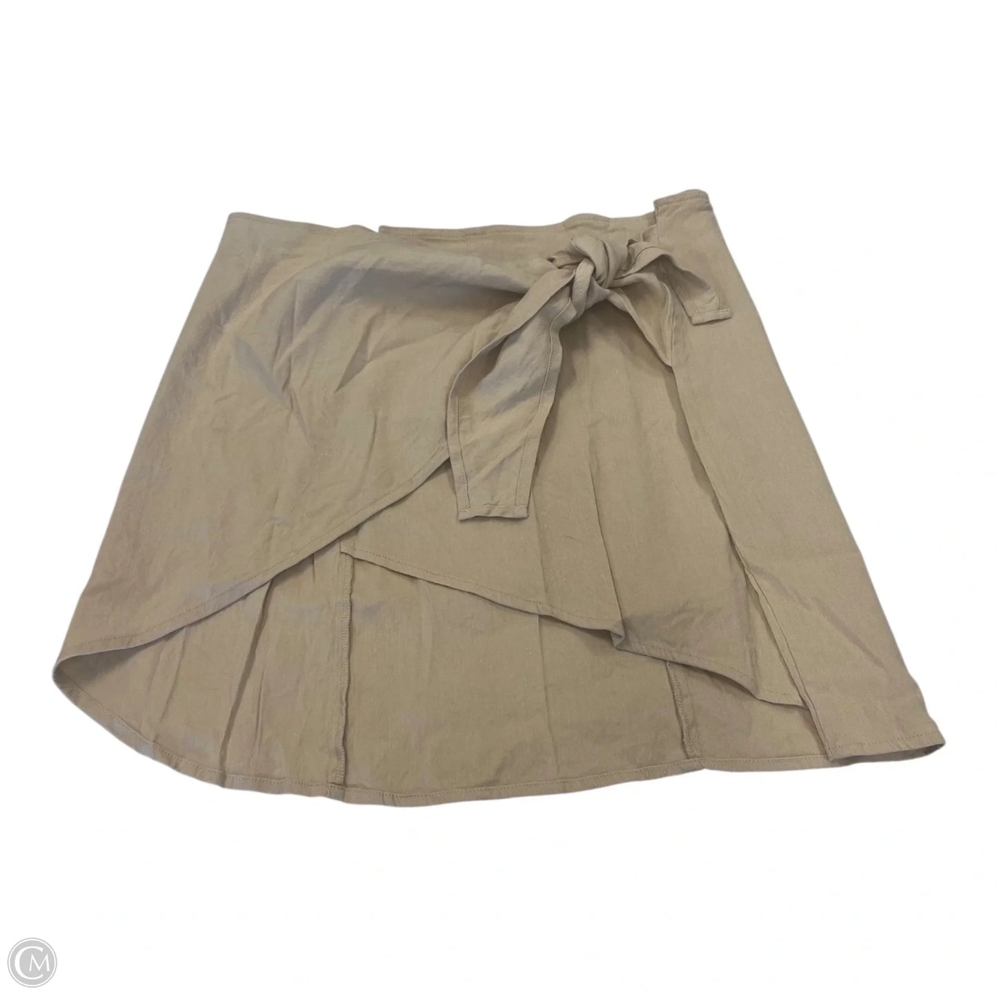 Skirt Mini & Short By Shore In Tan, Size: M