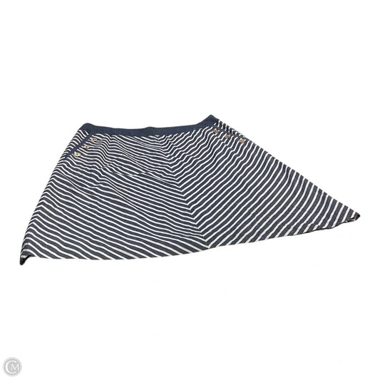 Skirt Mini & Short By Jones New York In Striped Pattern, Size: 12