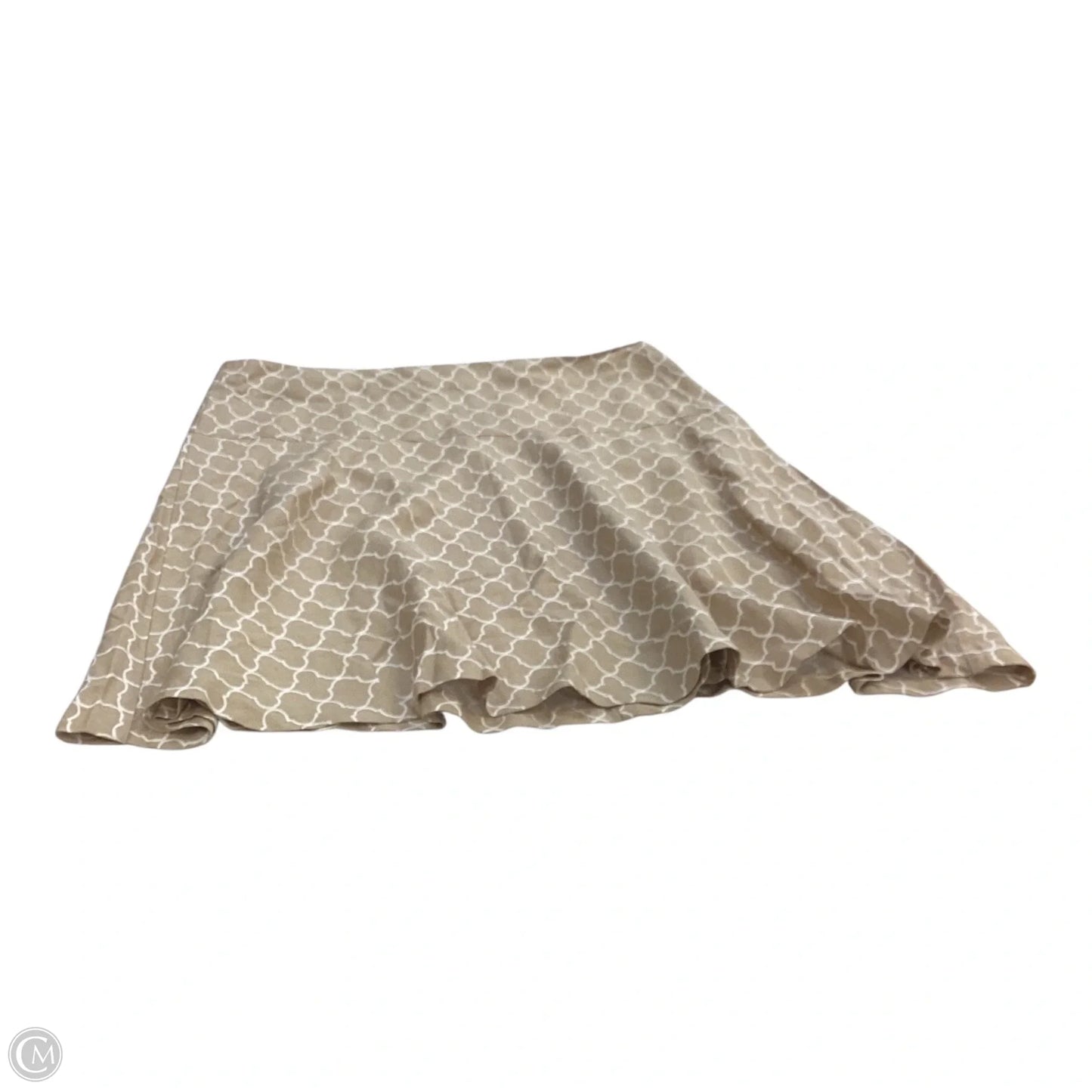 Skirt Mini & Short By Ann Taylor In Tan, Size: 16