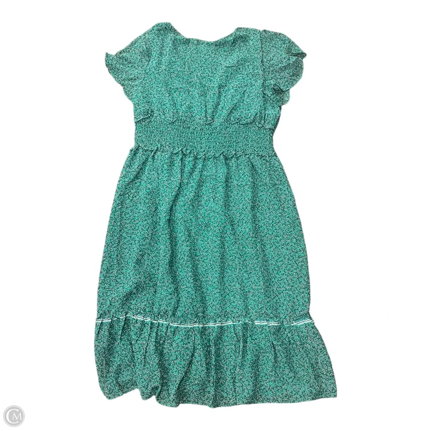 Dress Casual Midi By Max Studio In Green, Size: L
