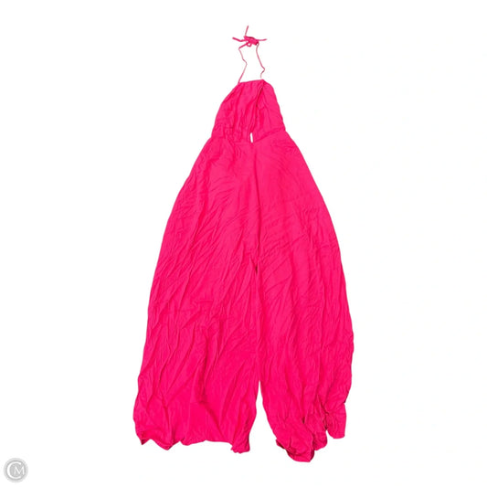 Jumpsuit By Pink Lily In Pink, Size: Xl