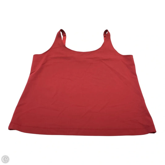Tank Top By Chicos In Red, Size: L