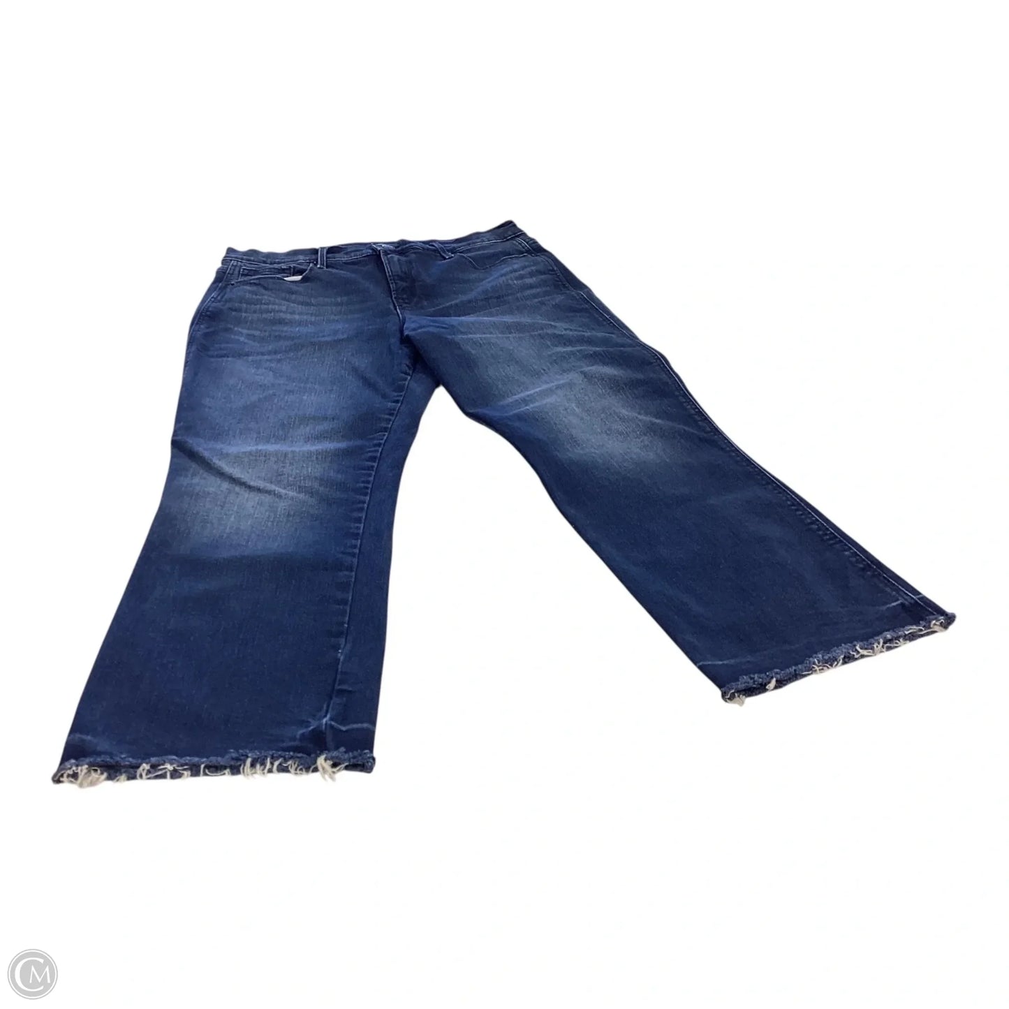 Jeans Flared By Old Navy In Blue Denim, Size: 12