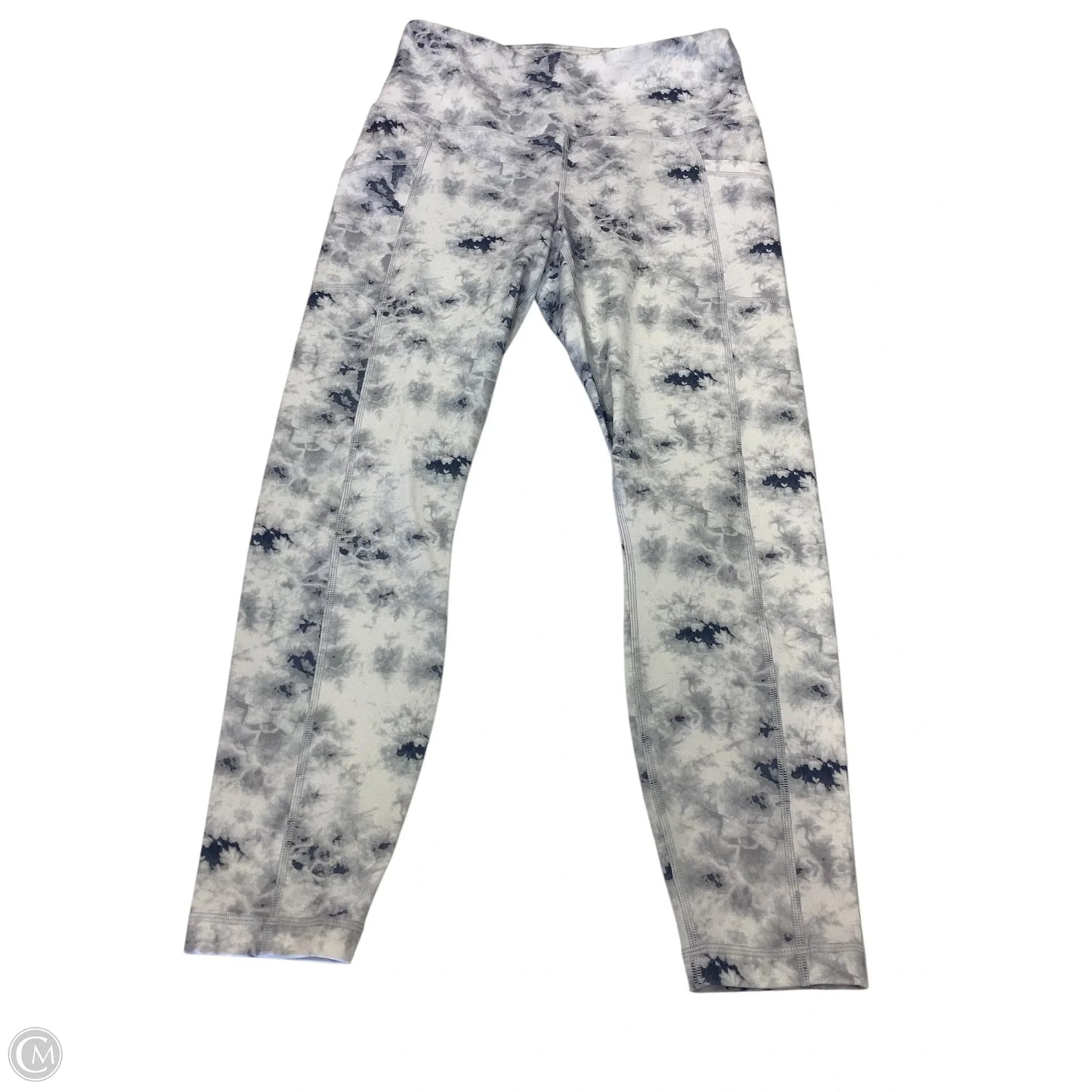 Athletic Leggings By Yogalicious In Multi-colored, Size: M